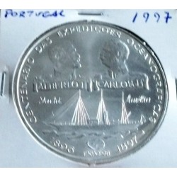 Portugal - 1000 escudos - 1997 - Cent. Exped. Oceanográficas - Prata
