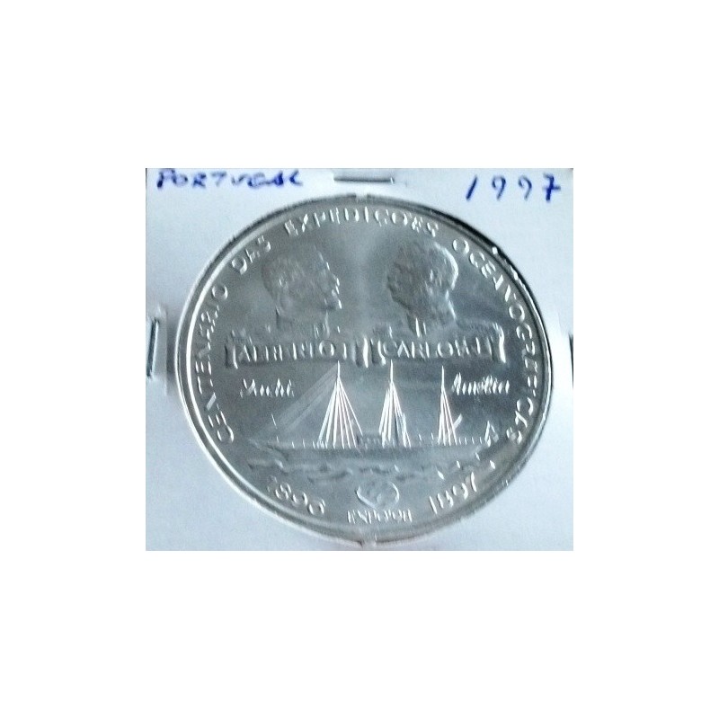 Portugal - 1000 escudos - 1997 - Cent. Exped. Oceanográficas - Prata