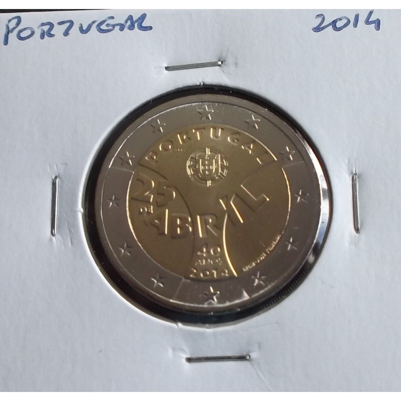 Portugal - 2 Euro -2014 - 25 de Abril - 40 Anos