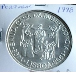 Portugal - 1000 Escudos - 1998 - S. Casa Misericórdia - Prata