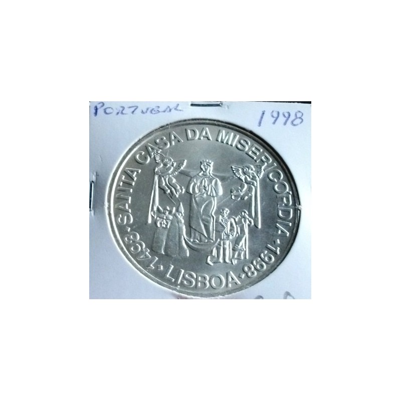 Portugal - 1000 Escudos - 1998 - S. Casa Misericórdia - Prata