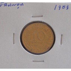 França - 10 Centimes - 1983