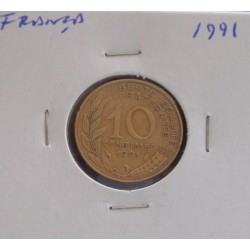 França - 10 Centimes - 1991
