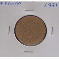 França - 20 Centimes - 1971