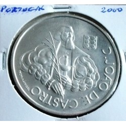 Portugal - 1000 Escudos - 2000 - D. João De Castro - Prata