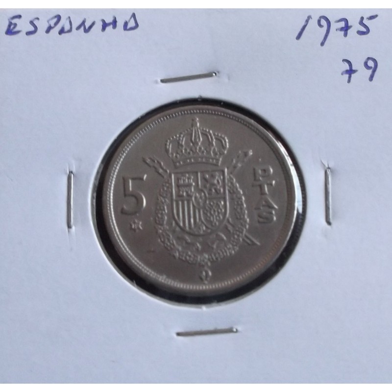 Espanha - 5 Pesetas - 1975-79