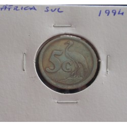 África do Sul - 5 Cents - 1994