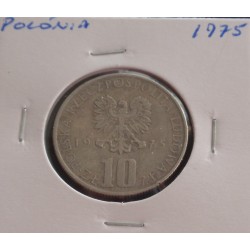 Polónia - 10 Zlotych - 1975