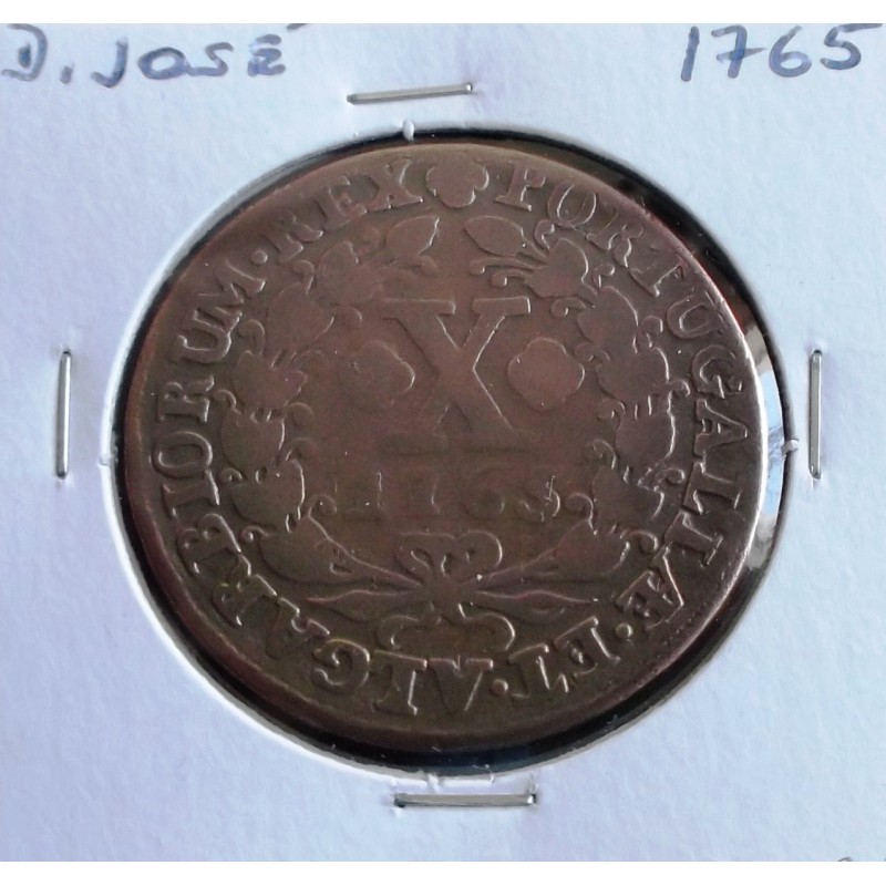 D. José - X Réis - 1765 - A. G. 09.07