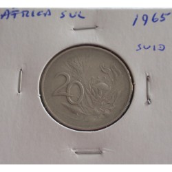 África do Sul - 20 Cents -...