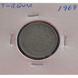 Turquia - 25 Kurus - 1969