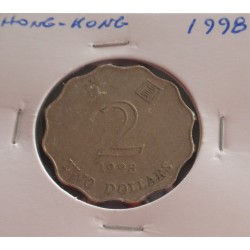 Hong - Kong - 2 Dollars - 1998