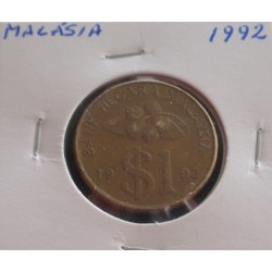 Malásia - 1 Ringgit - 1992