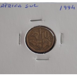 África do Sul - 10 Cents -...