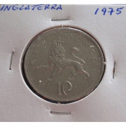 Inglaterra - 10 New Pence -...