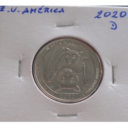 E. U. América - 1/4 Dollar...