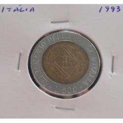 Itália - 500 Lire - 1993
