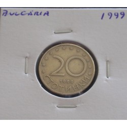 Bulgária - 20 Stotinki - 1999