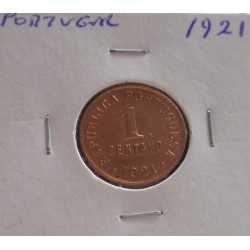 Portugal - 1 Centavo - 1921