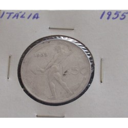 Itália - 50 Lire - 1955