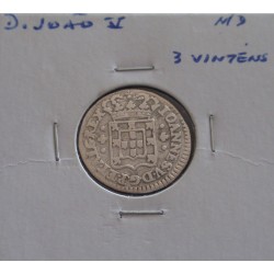 D. João V - 3 Vinténs - N/D...