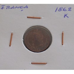 França - 1 Centime - 1862 K