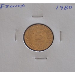 França - 5 Centimes - 1980