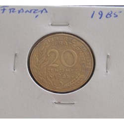 França - 20 Centimes - 1985