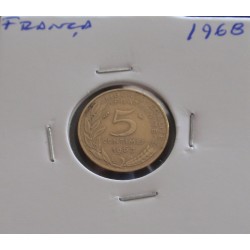 França - 5 Centimes - 1968