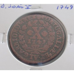 D. João V - X Réis - 1749 -...
