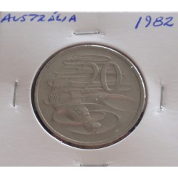 Austrália - 20 Cents - 1982