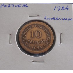 Portugal - 10 Centavos -...
