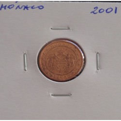 Mónaco - 1 Centime - 2001
