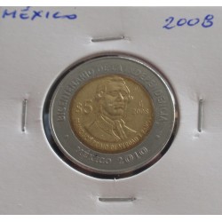 México - 5 Pesos - 2008 -...