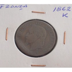 França - 5 Centimes - 1862 K