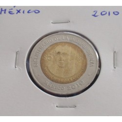 México - 5 Pesos - 2010 -...