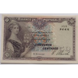 Portugal - 50 Centavos -...