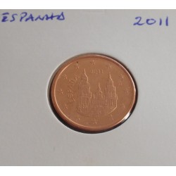 Espanha - 5 Centimes - 2011