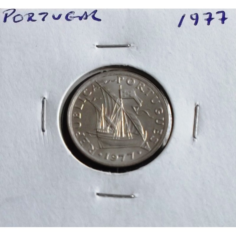 Portugal - 2.50 Escudos - 1977 - Sob