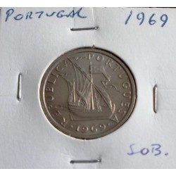 Portugal - 5 Escudos - 1969 - Sob