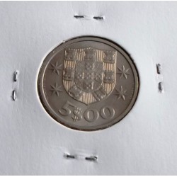 Portugal - 5 Escudos - 1969 - Sob