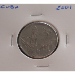 Cuba - 25 Centavos - 2001