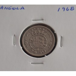 Angola - 2,50 Escudo - 1968