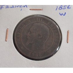 França - 10 Centimes - 1856 W