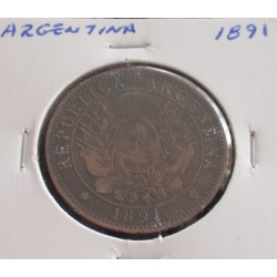 Argentina - 2 Centavos - 1891