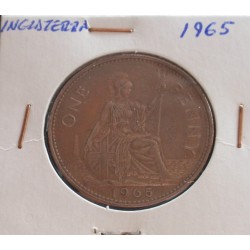 Inglaterra - 1 Penny - 1965