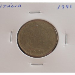 Itália - 200 Lire - 1991