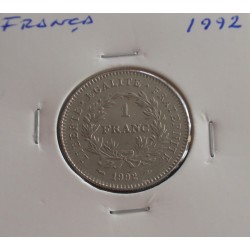 França - 1 Franc - 1992