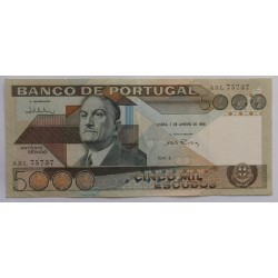 Portugal - 5000 Escudos -...