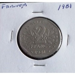 França - 2 Francos - 1981